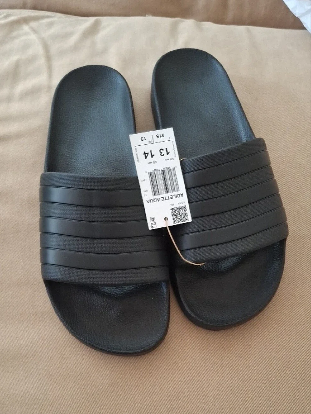 adidas Adilette Aqua Men's Slides - Black